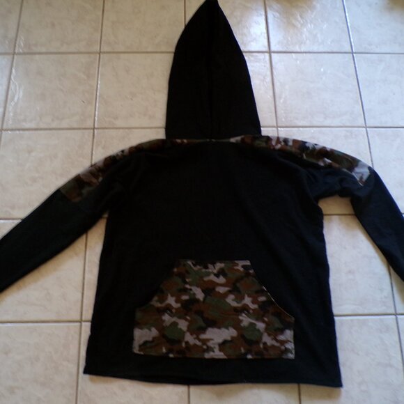 1/1 Ucantseeme2 Custom UNIQUE Hoodie one of one Camo Designed/Stitched Eric Seed - Picture 1 of 13
